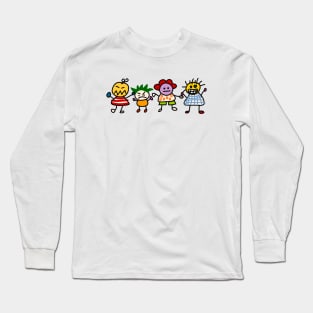 Paper Doll Long Sleeve T-Shirt